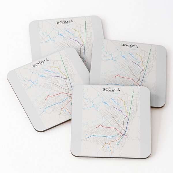 Item preview, Bogota Transit Map designed and sold by CPTVDesign.