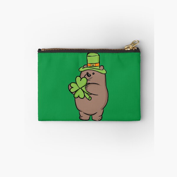 Item preview, St. Patrick's Day Grizzly designed and sold by RoserinArt.