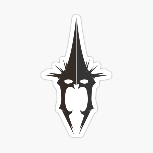 Helmet of the Witch King Sticker