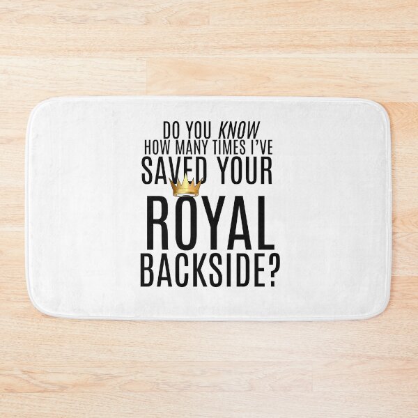 Item preview, Merlin-Inspired "Your Royal Backside" designed and sold by mulberrydragon.