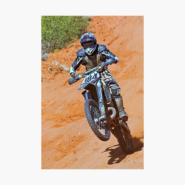 Bike 184 - Finke 2011 Day 2 Photographic Print