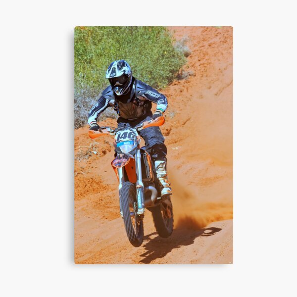 Bike 146 - Finke 2011 Day 2 Canvas Print