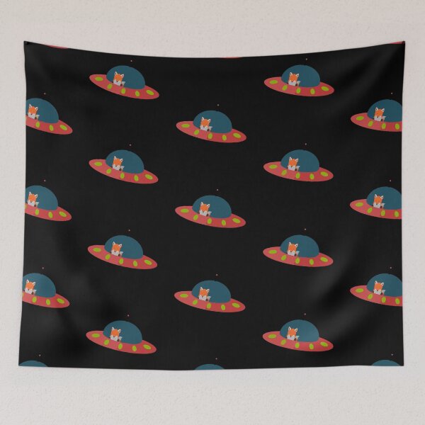Item preview, UFO Fox designed and sold by WebCanids.