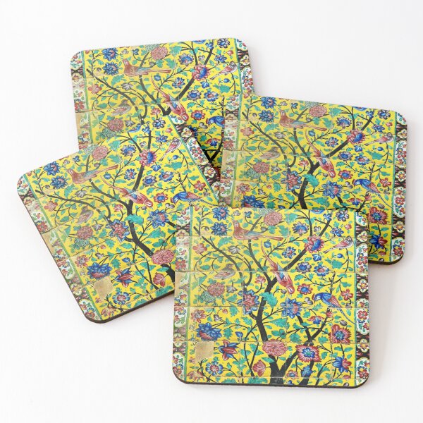 Item preview, Persian Flowers and Birds Tile Mosaic, Shiraz, Iran designed and sold by worldways.
