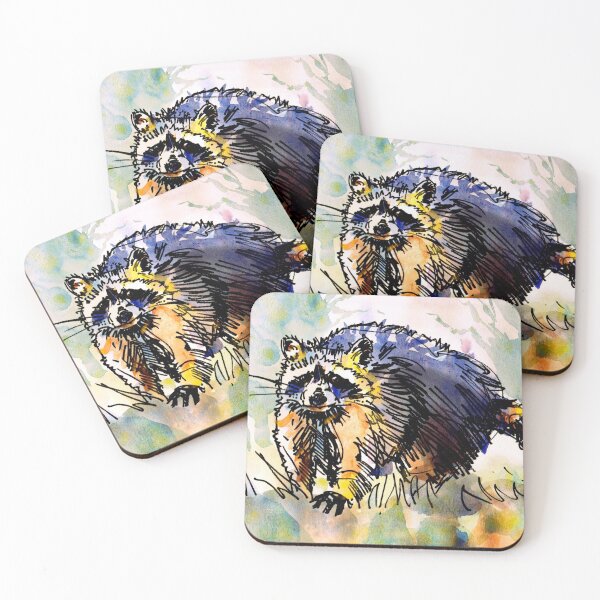 Item preview, Raccoon painting - go carefully now designed and sold by MikeJory.