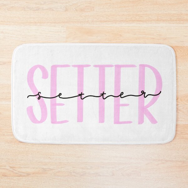 Item preview, Pink Volleyball Setter Design designed and sold by emu-ejz.