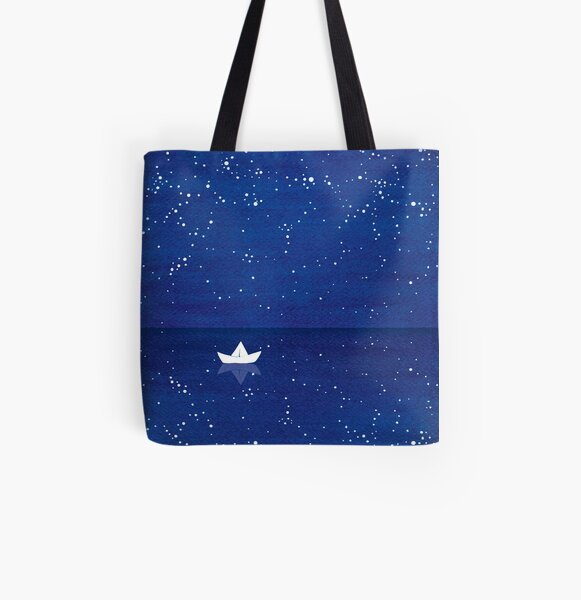 Zen sailing All Over Print Tote Bag