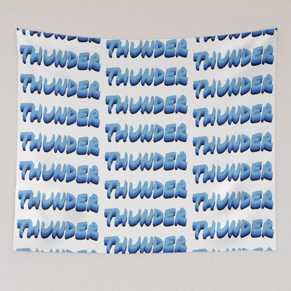 Artikelvorschau, Trine University Thunder entworfen und verkauft von Kathartic Art.