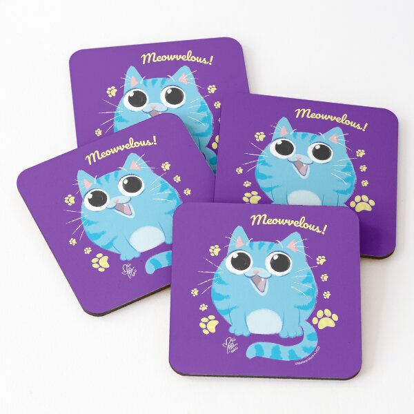 Item preview, Meowvelous! designed and sold by Mariana Moreno.