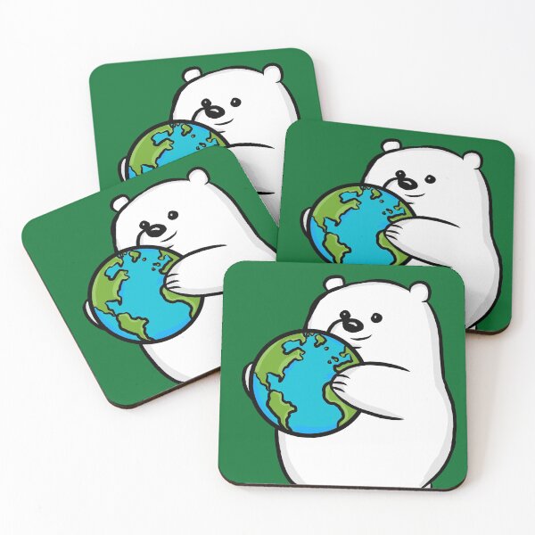 Item preview, Earth Day Ice Bear designed and sold by RoserinArt.