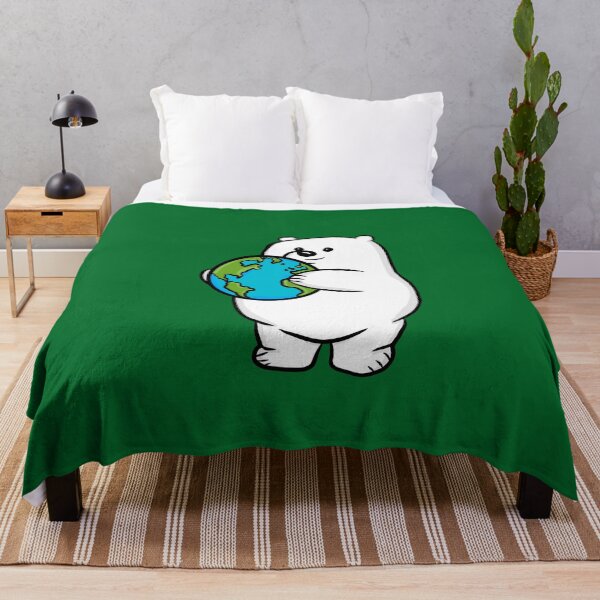 Item preview, Earth Day Ice Bear designed and sold by RoserinArt.