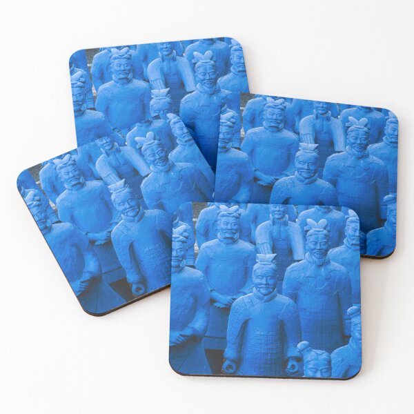 Item preview, Blue Terracotta Army designed and sold by Cryptodesignz.