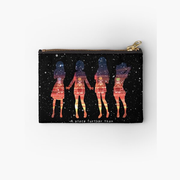 Item preview, A Place Further Than The Universe Sora yori mo Tooi Basho Anime Shirase Kimari Hinata Yuzuki designed and sold by IdlyBlue.