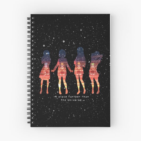Item preview, A Place Further Than The Universe Sora yori mo Tooi Basho Anime Shirase Kimari Hinata Yuzuki designed and sold by IdlyBlue.