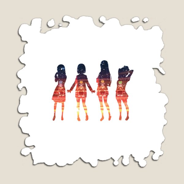 Item preview, A Place Further Than The Universe Sora yori mo Tooi Basho Anime Shirase Kimari Hinata Yuzuki designed and sold by IdlyBlue.