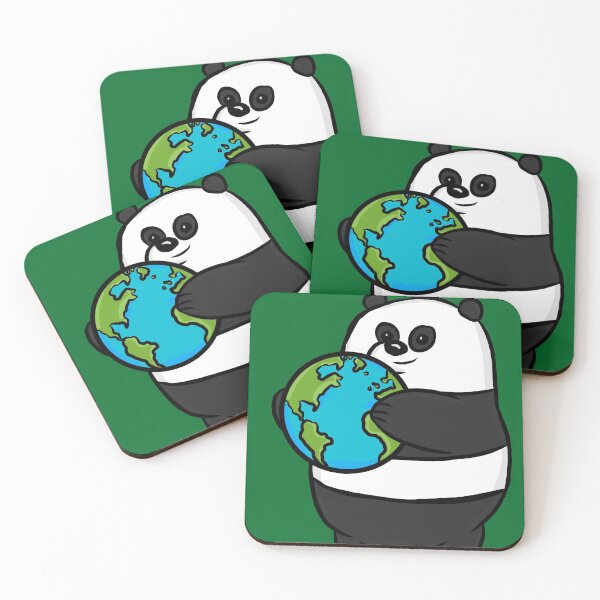Item preview, Earth Day Panda Bear designed and sold by RoserinArt.