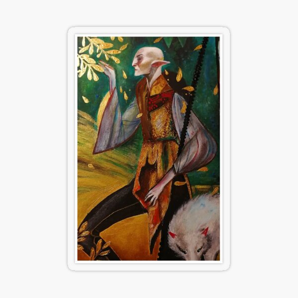 Dragon Age Solas selling Tarot Lithograph RARE