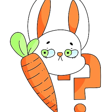 Artwork thumbnail, Questioning Rabbit by CupcakeCosmos
