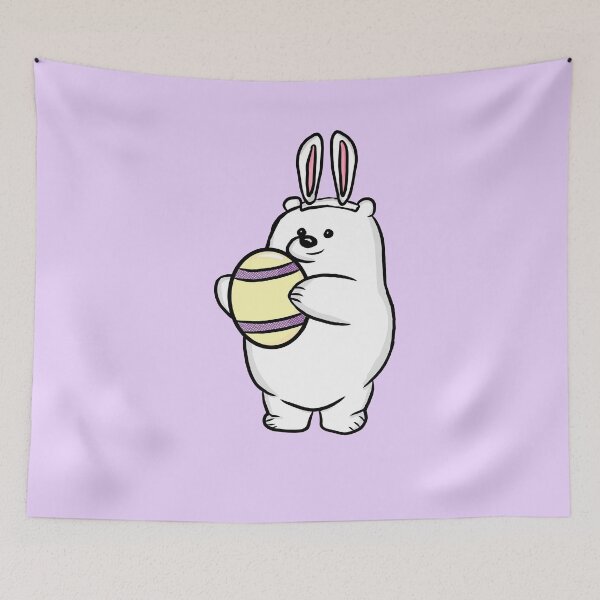 Item preview, Easter Polar Bear designed and sold by RoserinArt.