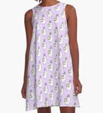 Easter Ice Bear - We Bare Bears A-Line Dress