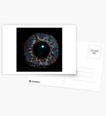 Abstract Iris Postcards