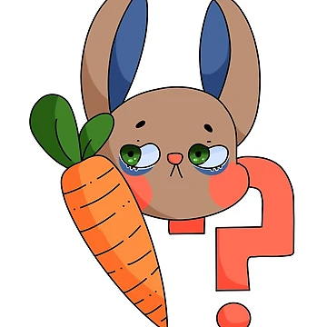 Artwork thumbnail, Questioning Rabbit 2 by CupcakeCosmos
