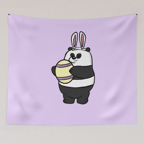 Item preview, Easter Panda Bear designed and sold by RoserinArt.