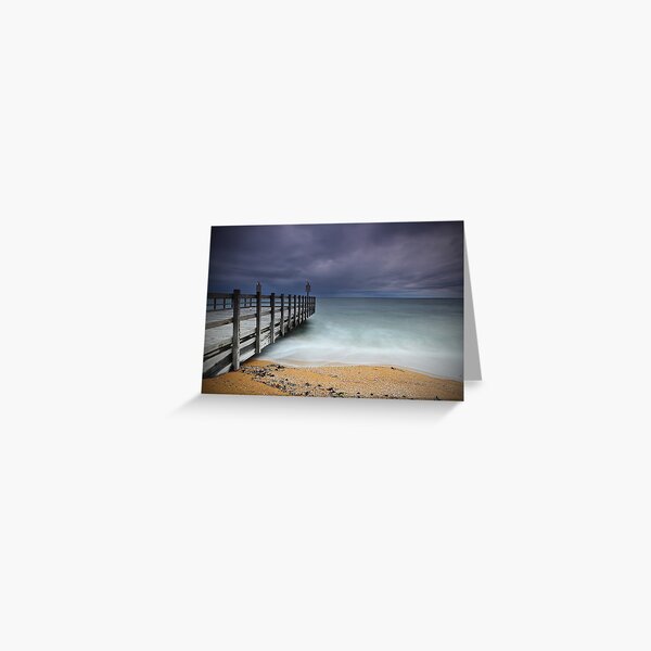 Approaching Storm - Mentone Greeting Card