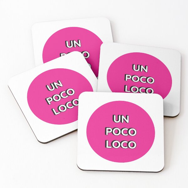 Item preview, un poco loco (pink) designed and sold by Inspirationmotivation.