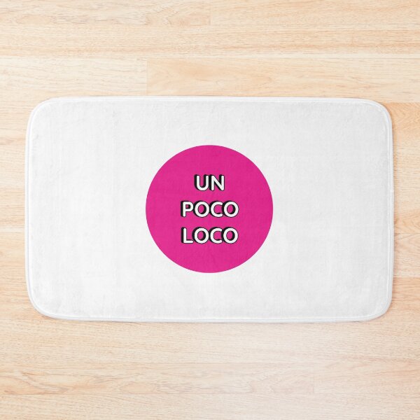 Item preview, un poco loco (pink) designed and sold by Inspirationmotivation.