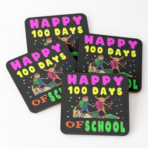 Item preview, Happy 100 days of School  designed and sold by osamamohamad.