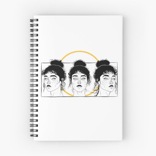 Item preview, Illustration portrait woman model, three portraits of tashimrod model designed and sold by inker20.