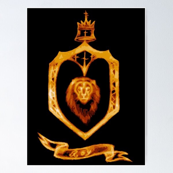 Artikelvorschau, Goldener Roy Crest entworfen und verkauft von ROYdesignerco.