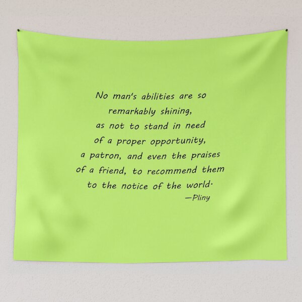 Item preview, No Man's Abilities are so Remarkably Shining Famous Quote designed and sold by JaneApril.
