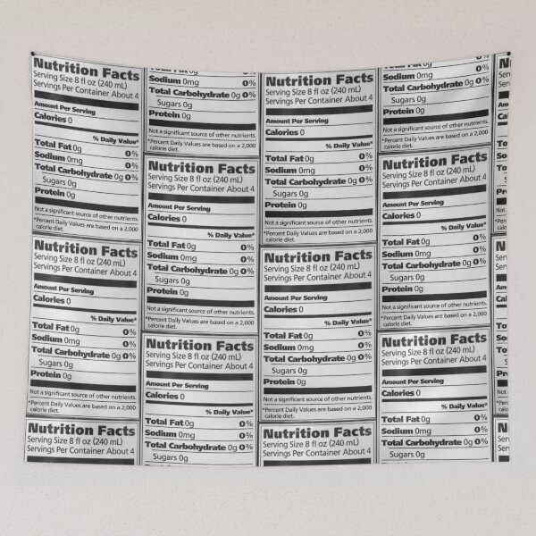 Item preview, Nutrition Facts 8fl oz Water designed and sold by Evan Sharboneau.