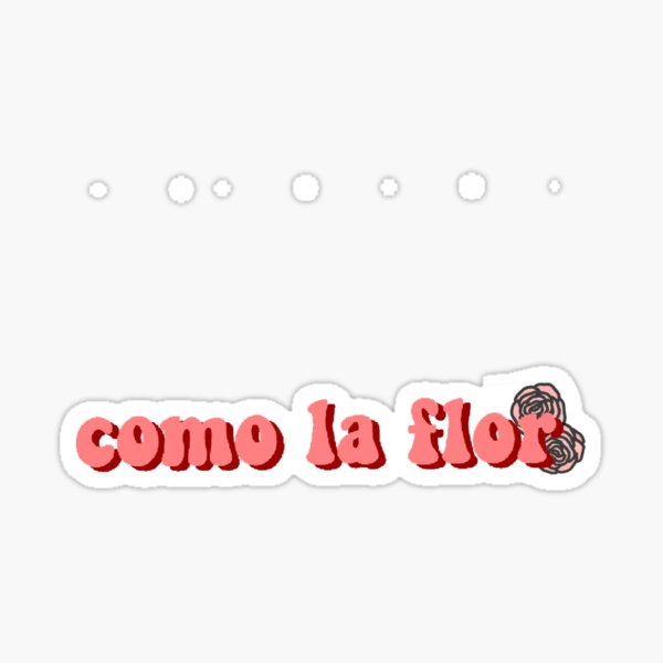 Item preview, como la flor designed and sold by emmagracehodge.