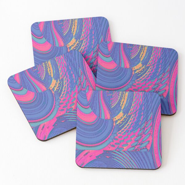 Item preview, Static Marble Blues Swirl designed and sold by NolaJere.