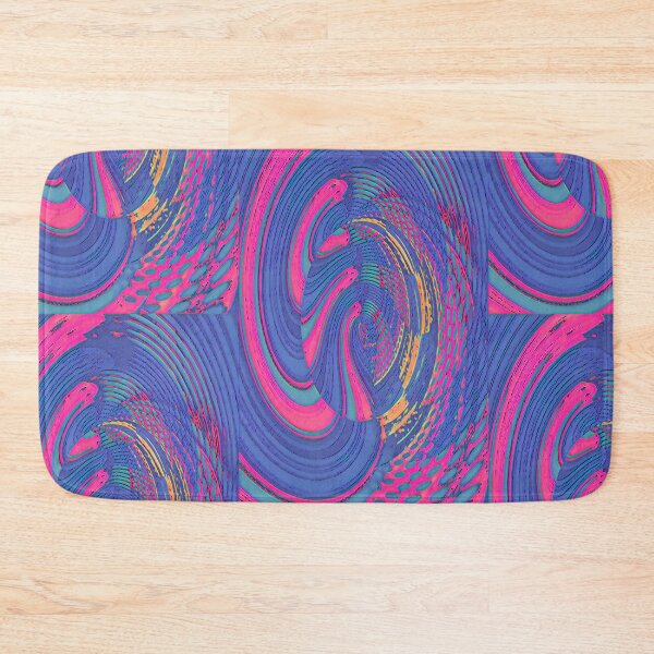 Item preview, Static Marble Blues Swirl designed and sold by NolaJere.