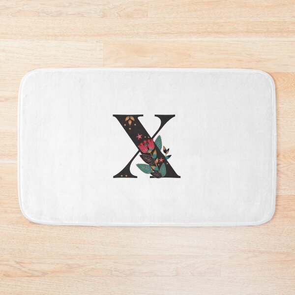 Item preview, X - Floral Initial Letter designed and sold by karspaul.