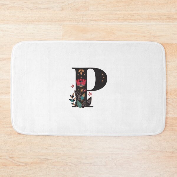 Item preview, P - Floral Initial Letter designed and sold by karspaul.