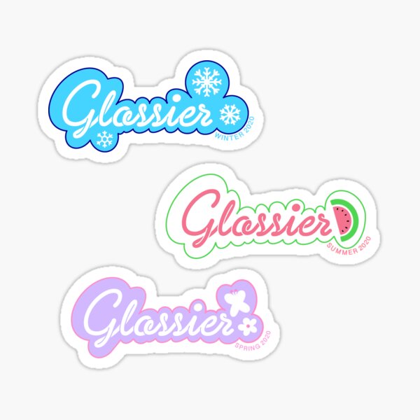 Autocollants Glossier 2020 Sticker