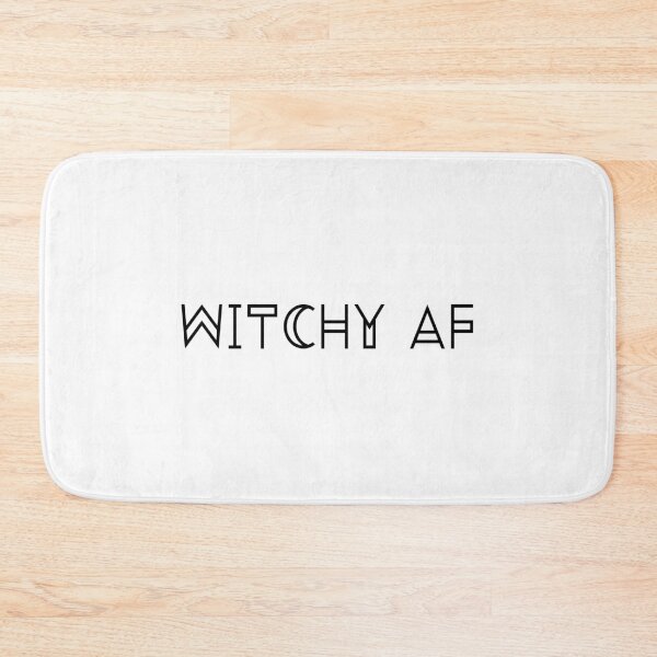 Item preview, Witchy AF black text  designed and sold by alchemydivine.