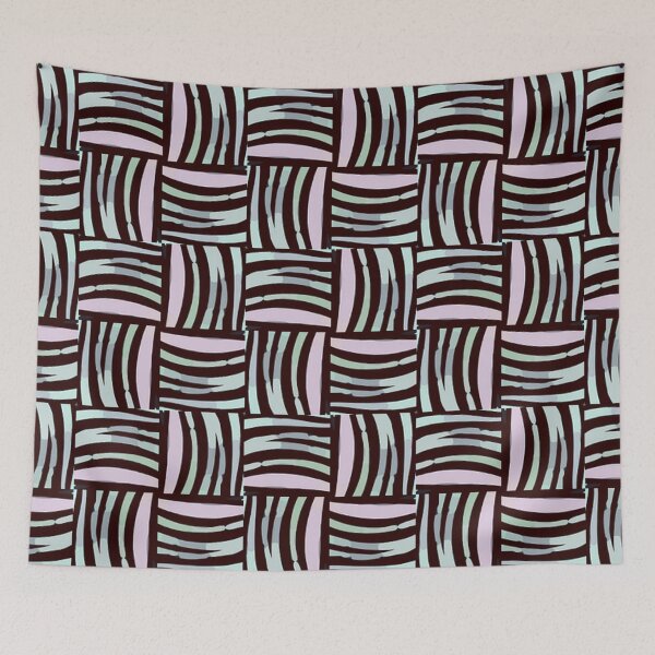 Item preview, Cute Woven Look Pattern designed and sold by Poetic Patterns Studio.