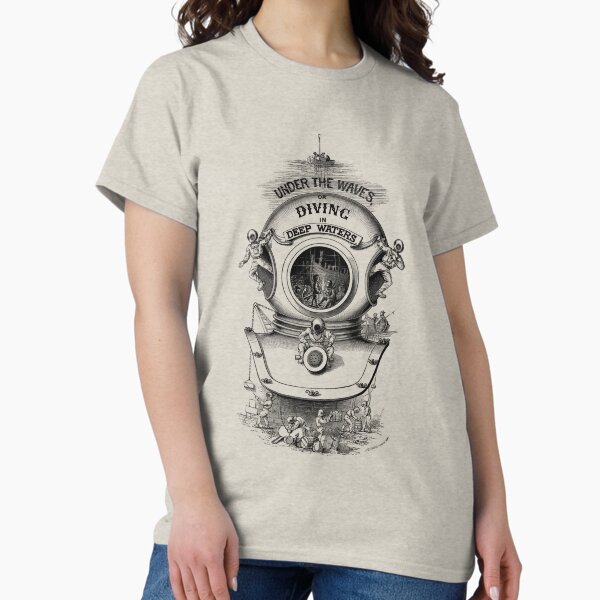 Item preview, Vintage Deep Sea Divers designed and sold by kuenzicreative.