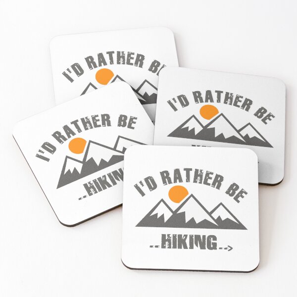 Item preview, I'd Rather Be Hiking ... designed and sold by OwlBeDesigning.