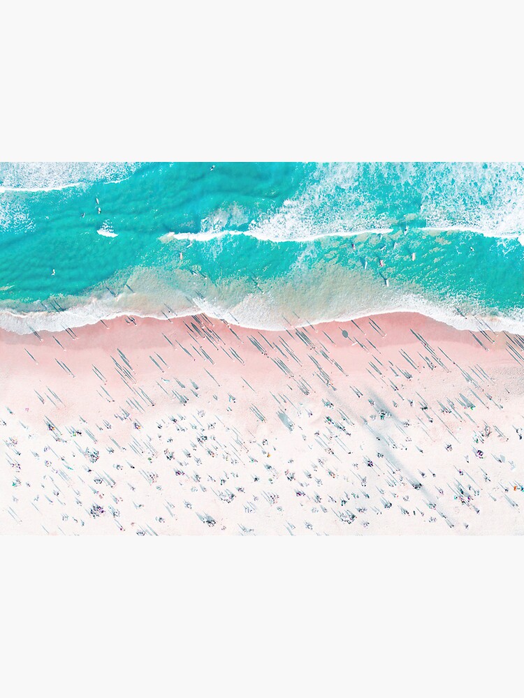 "Beach Wall Art, Modern, Minimalist Wall Art" Sticker for Sale by