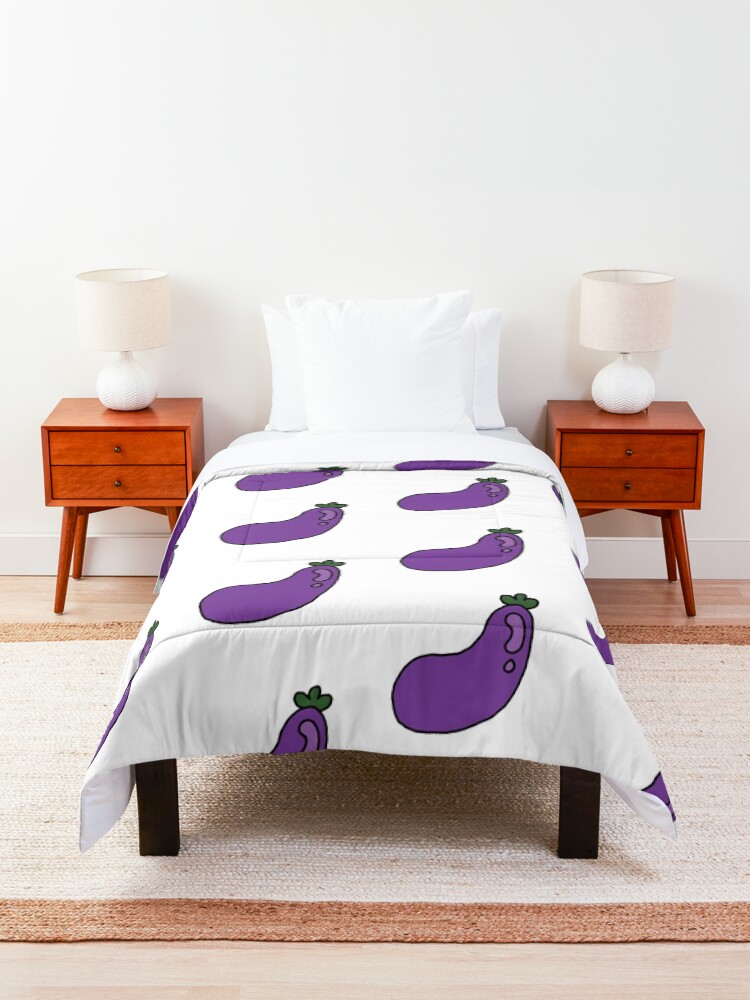 "Eggplant" Comforter for Sale by Chloerv Redbubble