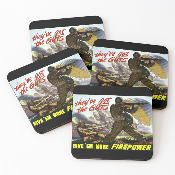 Item preview, They've got the guts--Give 'em more firepower designed and sold by vintagerepros.