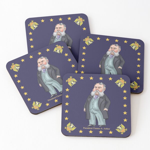 Item preview, President Chester A. Arthur designed and sold by MacKaycartoons.