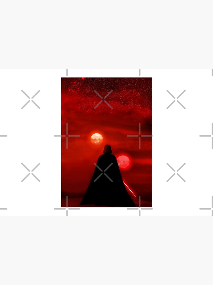 Vader Tatooine Binary Sunset by BountyLaw